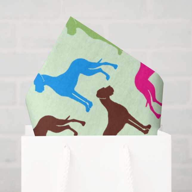 Tissue Paper With Great Danes (Gift Bag)