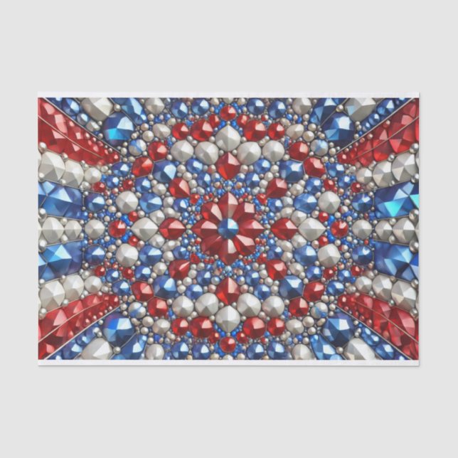 Tissue paper with Netherlands colours design (Front)