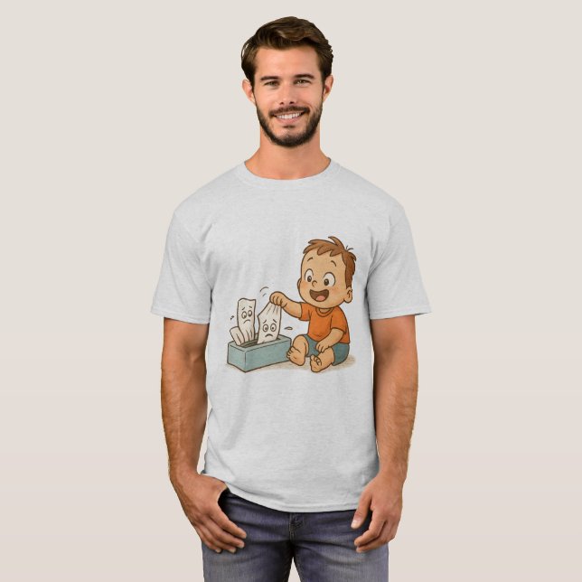 Tissues in Trouble T-Shirt (Front Full)