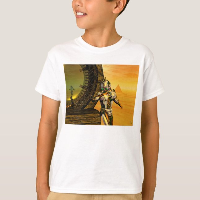TITAN IN IN THE DESERT OF HYPERION T-Shirt (Front)