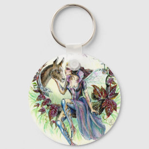 Titania and Bottom Key Ring