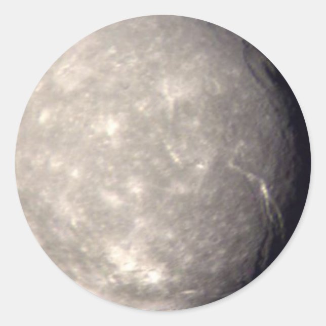 Titania Classic Round Sticker (Front)