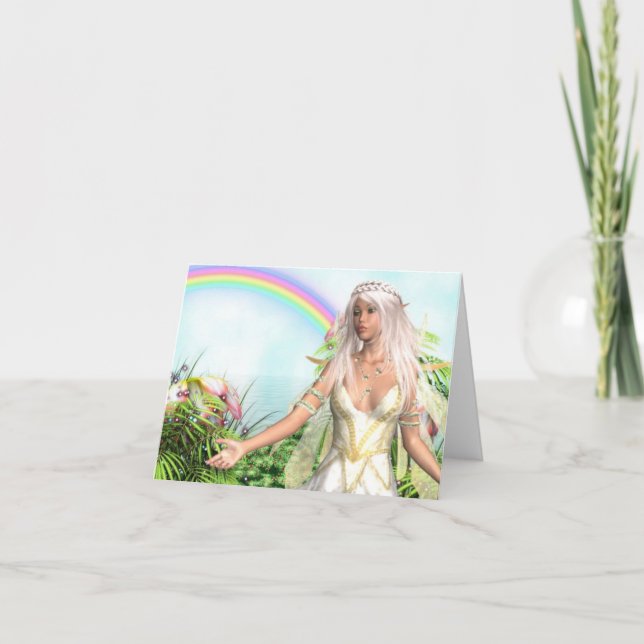 Titania Fairy Note Card (Front)