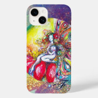 TITANIA SITTING ON A RED FLOWER