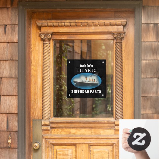 Titanic Black Birthday  (Home Door)