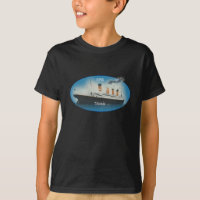 Titanic Black Maritime RMS White Star Line Ship