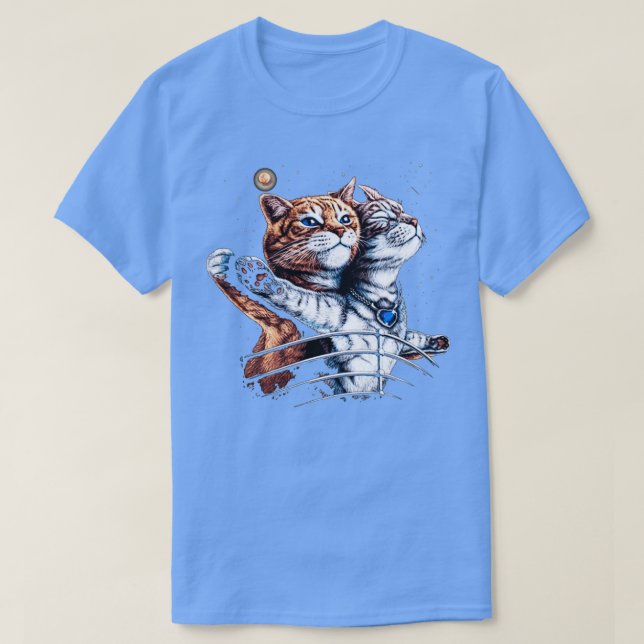 Titanic Cats  T-Shirt (Design Front)
