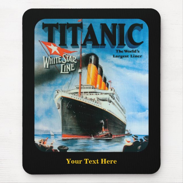 Titanic- Custom Mouse Pad (Front)