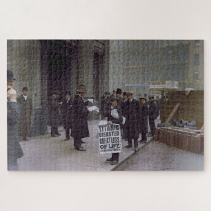 Titanic Disaster Great Loss of Life 1912 Jigsaw Puzzle