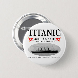 Titanic Ghost Ship Button (round)(square avail)