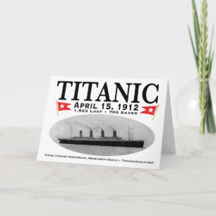 Titanic Ghost Ship Greeting Card (postage avail)