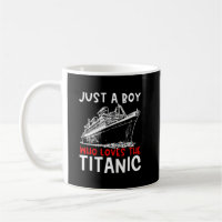 Titanic Just A Boy History Buff Gift