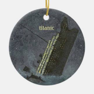 TITANIC Keepsake Ceramic Tree Decoration
