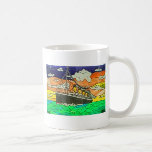 Titanic 'lest we forget' coffee mug