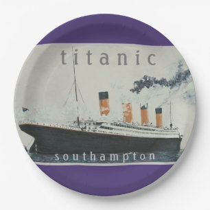 TITANIC Party Paper Plate