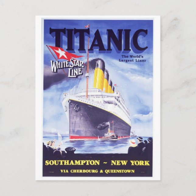 Titanic Postcard (Front)