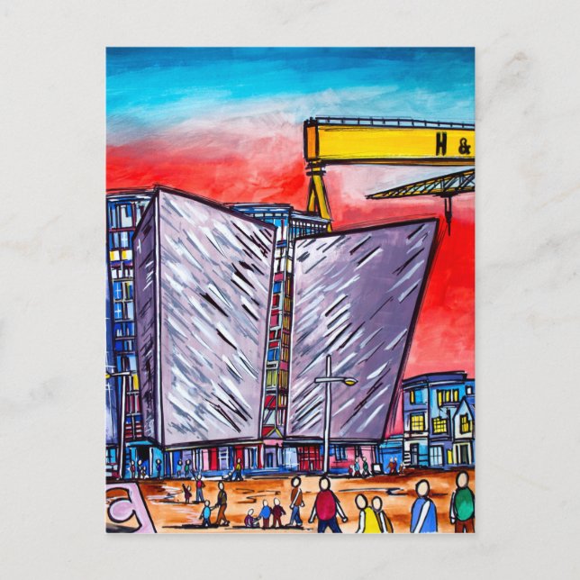 Titanic Quarter Belfast Postcard (Front)
