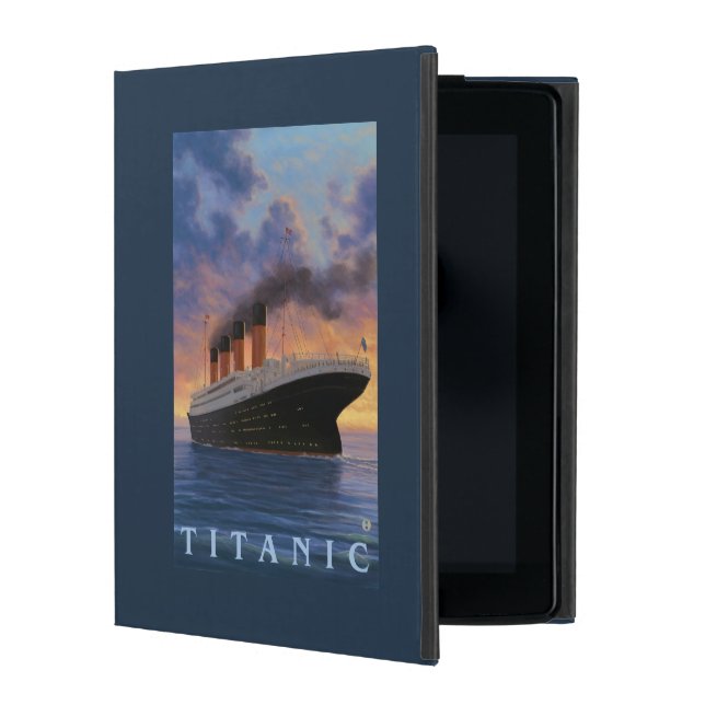 Titanic SceneWhite Star Line iPad Case (Front)