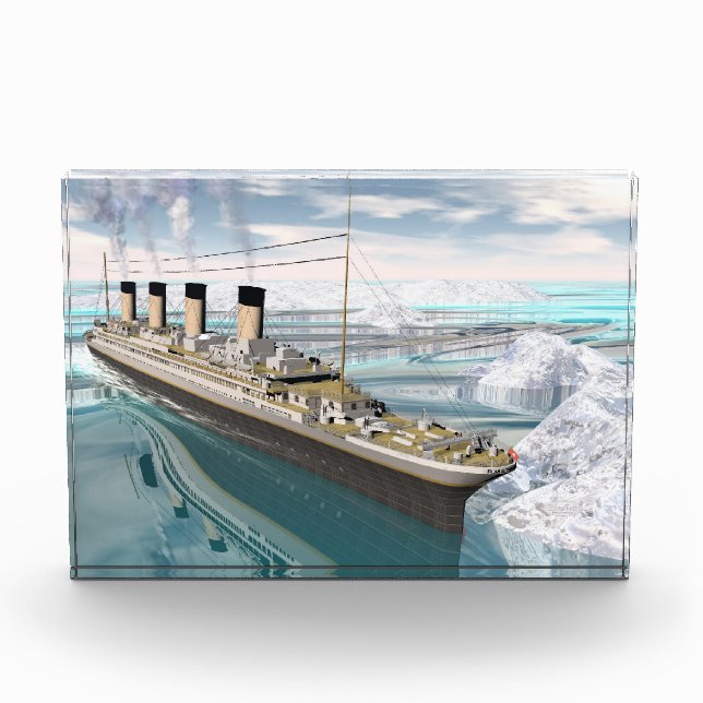 Titanic ship - 3D render Photo Block (Front)
