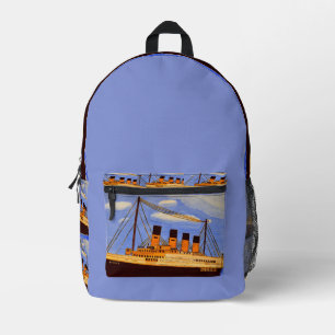 Titanic Ship backpack 