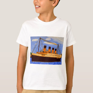 Titanic Ship Boys' T- Shirt