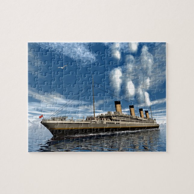 Titanic ship jigsaw puzzle (Horizontal)