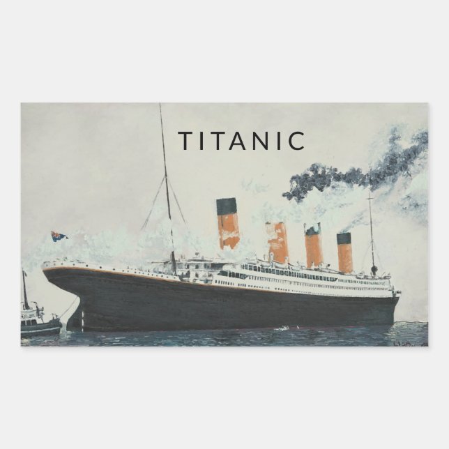 TITANIC STICKER !! (Front)