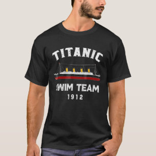 Titanic Swim Team Costume Tee Atlantic Ocean