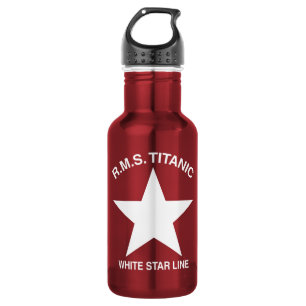 Titanic, White Star Line, 532 Ml Water Bottle