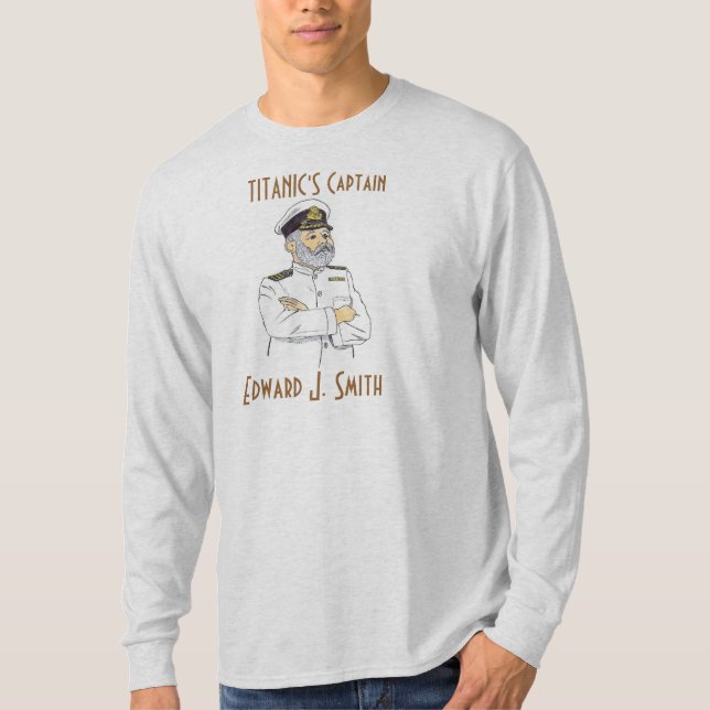 Titanic's Captain Edward J. Smith T-Shirt (Front)