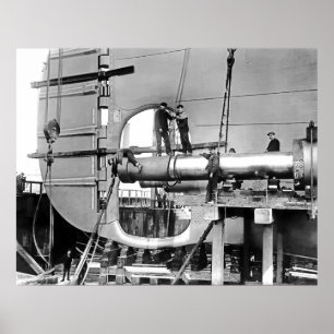 Titanic's Propeller Shafts Poster