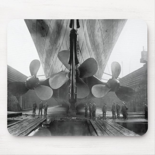 Titanic's propellers mouse pad (Front)