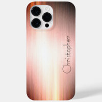 Titanium Bronze Stainless Steel Print