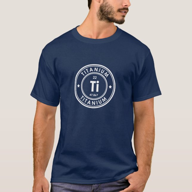 Titanium Element Blue T-Shirt (Front)