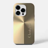 Titanium gold stainless steel print