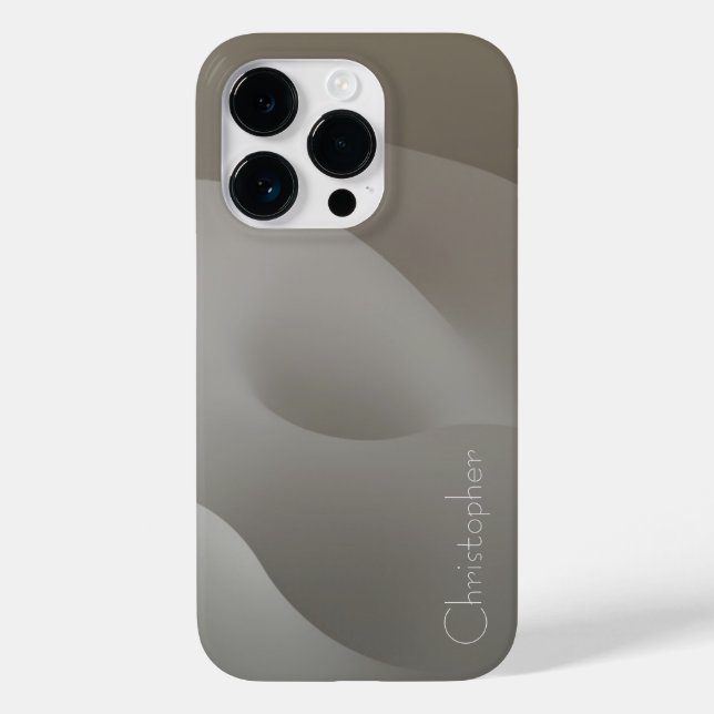 Titanium nature colour Case-Mate iPhone case (Back)