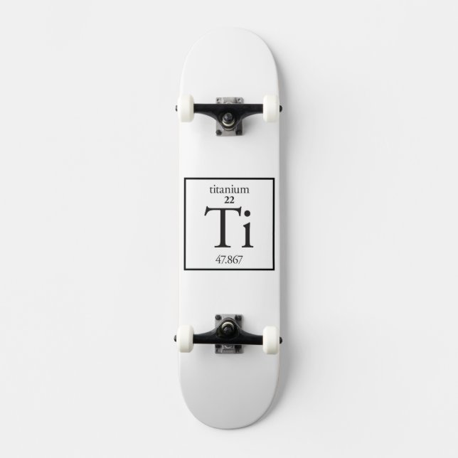 Titanium Skateboard (Front)