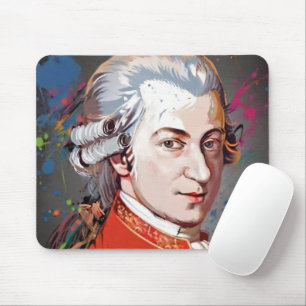 Titans of Music: Mozart Mouse Pad