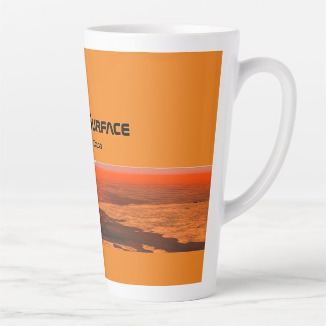 Titan's Surface Latte Mug (Right)