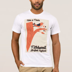 Titchwell Norfolk Beach travel poster T-Shirt