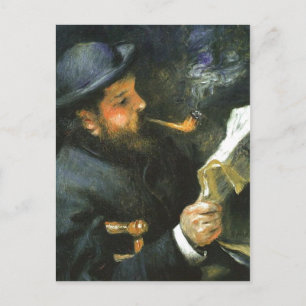 Titel: Portr?t Claude Monet K?nstler: Pierre-Augus Postcard