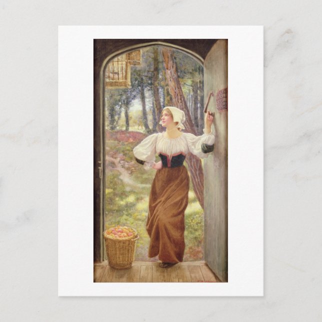 Tithe in Kind (w/c on paper) Postcard (Front)