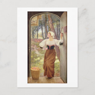 Tithe in Kind (w/c on paper) Postcard