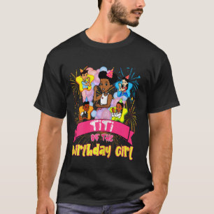 Titi Gracie's Corner Birthday Dolls Cute Party Gif T-Shirt