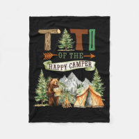 Titi of the happy camper first birthday camping