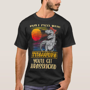 Titi Rex Dinosaurs Mummy Saurus T-Shirt