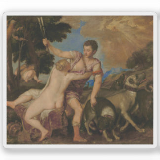 Titian (Tiziano Vecellio) - Venus and Adonis