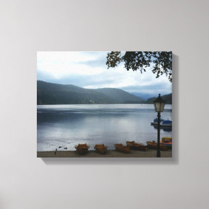 Titisee Lake Germany Poster Wrapped Canvas