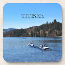 Titisee lake in the Black Forest     
