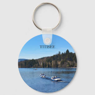 Titisee lake in the Black Forest Key Ring